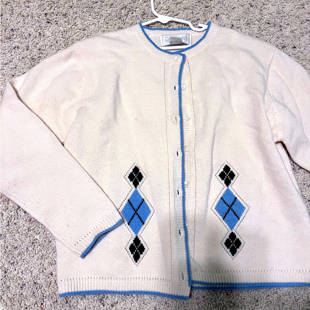 Vintage Rosanna Sweater. Vintage Sweater. VTG.